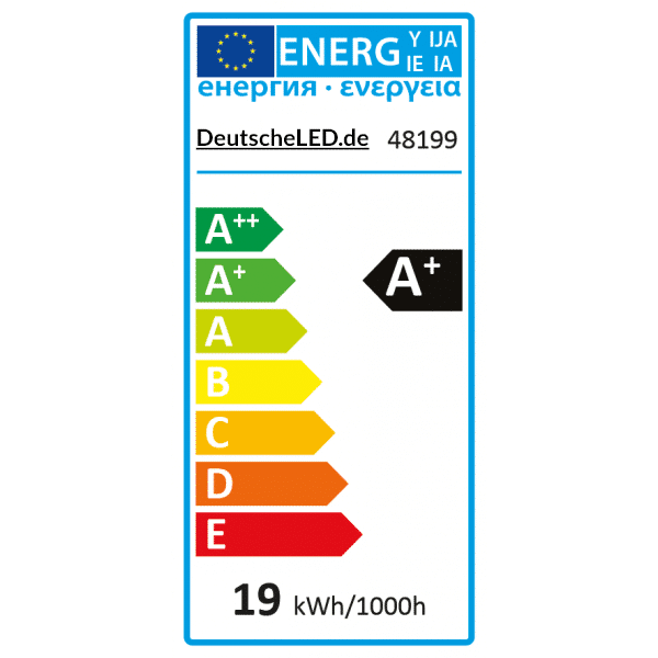 LED Leuchtstoffröhre 120cm 20W transparent Kaltweiß