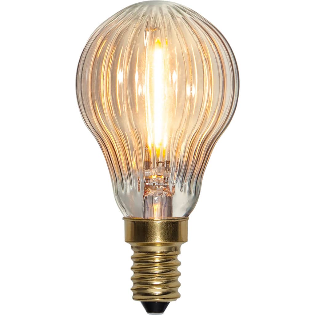 Vintage LED Birne E27, Bernsteinfarben, Dimmbar, 5W – Energiesparend & Warmes Licht